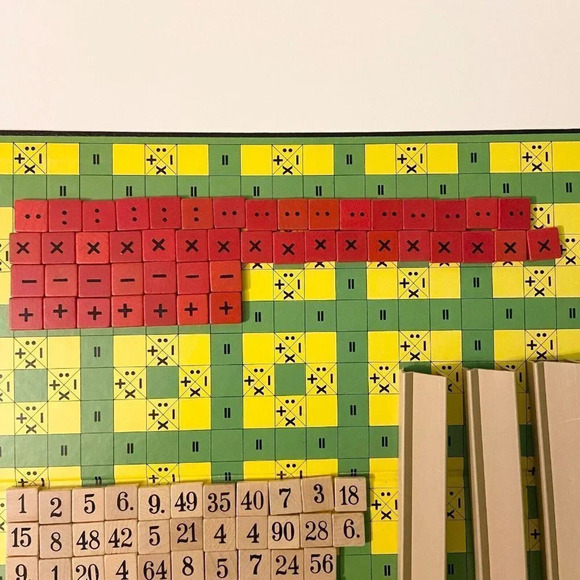Vintage 1970s Equals Board Game A Numerical Spree Game Waddingtons Incomplete - Picture 9 of 13